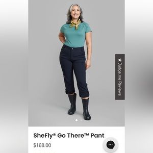 Hiking pants 14-16 with second fly for women to pee outdoors!